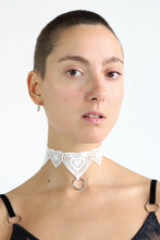 Load image into Gallery viewer, HEART Lace O-Ring Choker
